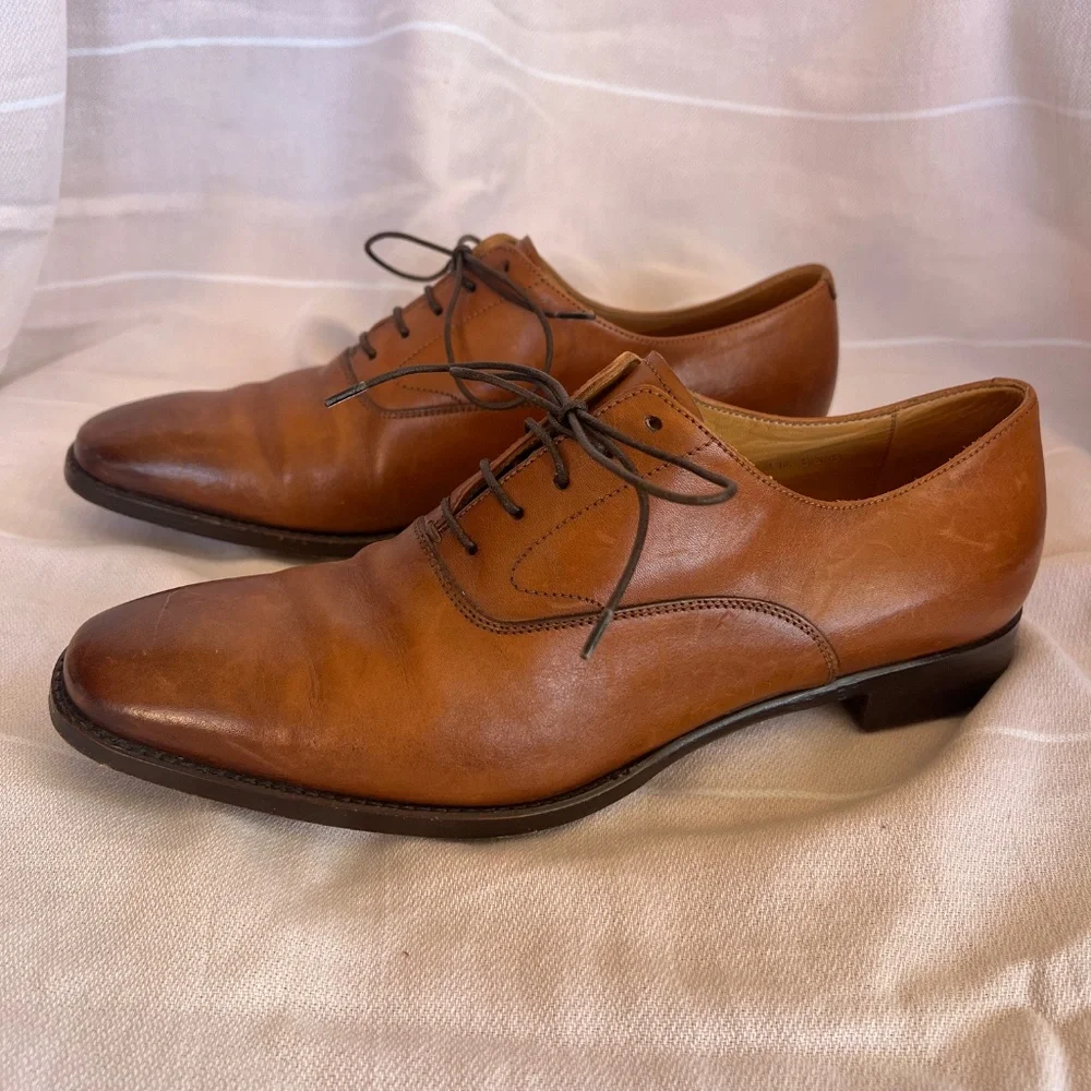 Ralph Lauren Purple Label | Oxford Shoe Women | Brown - Picture 2 of 8